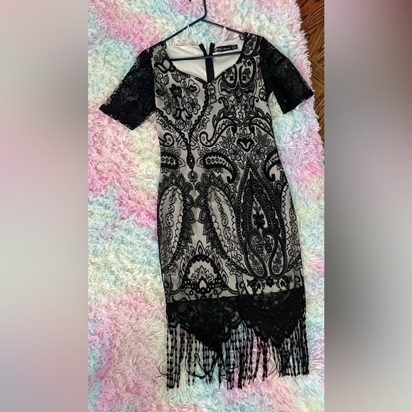 Nice-Forever Dresses & Skirts - Black Lace Dress size 6